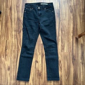 black jeans 2 DKNY vintage low rise